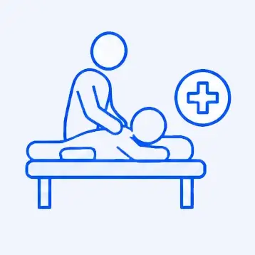 Heilmittel und Physiotherapie